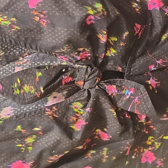 Pam & Gela Neon Ditsy Dress sz Small - Picture 7 of 15